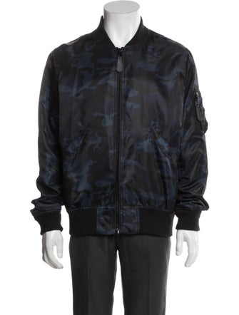 Sandro Printed Bomber Jacket