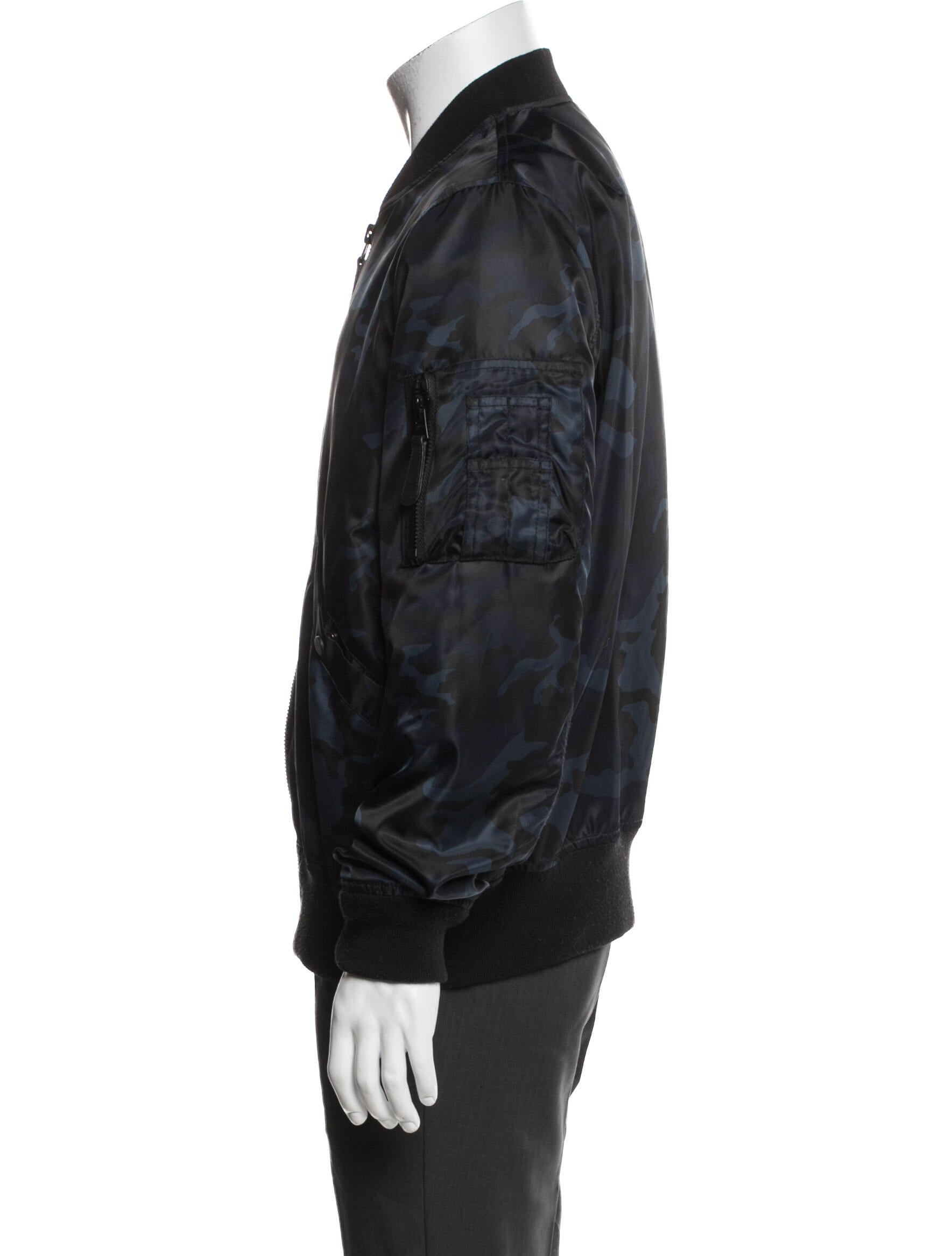 Sandro Printed Bomber Jacket