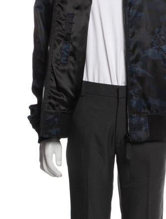 Sandro Printed Bomber Jacket