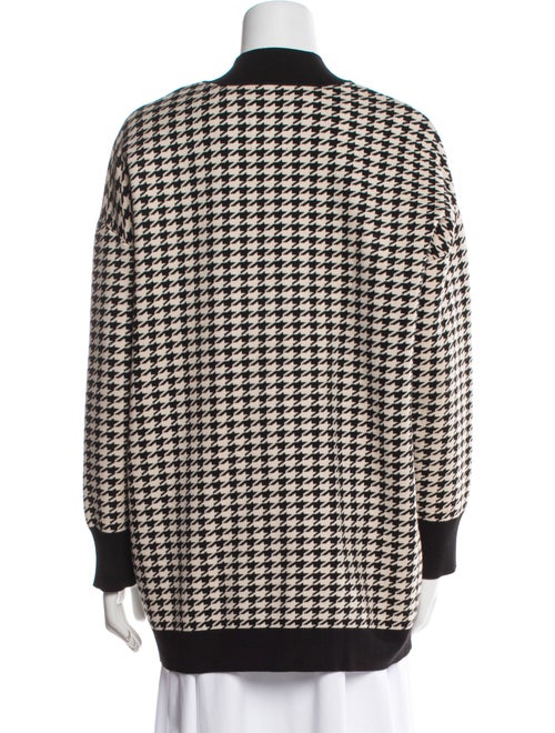 Sandro Houndstooth Print Evening Jacket