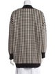 Sandro Houndstooth Print Evening Jacket