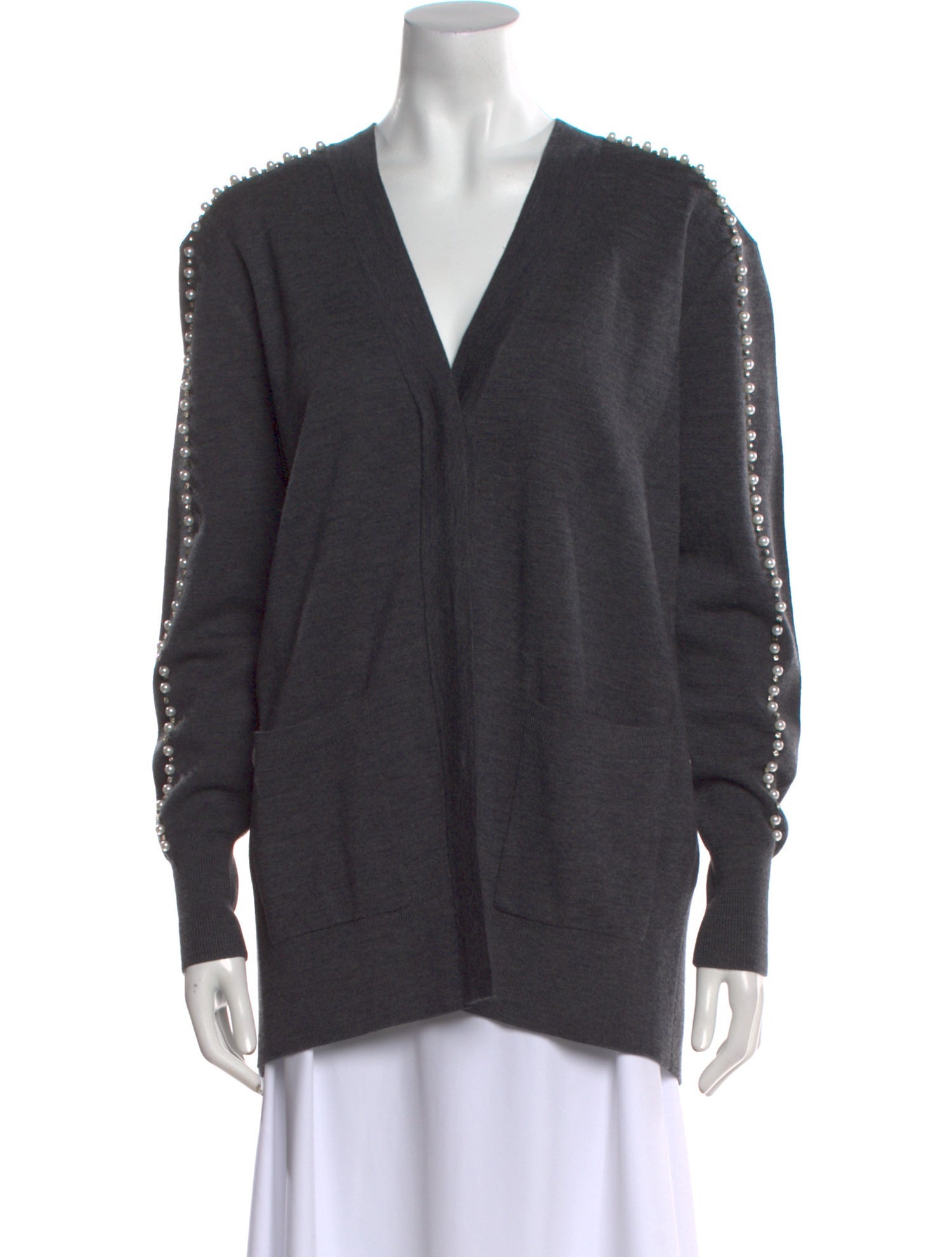 Sandro Wool V-Neck Sweater