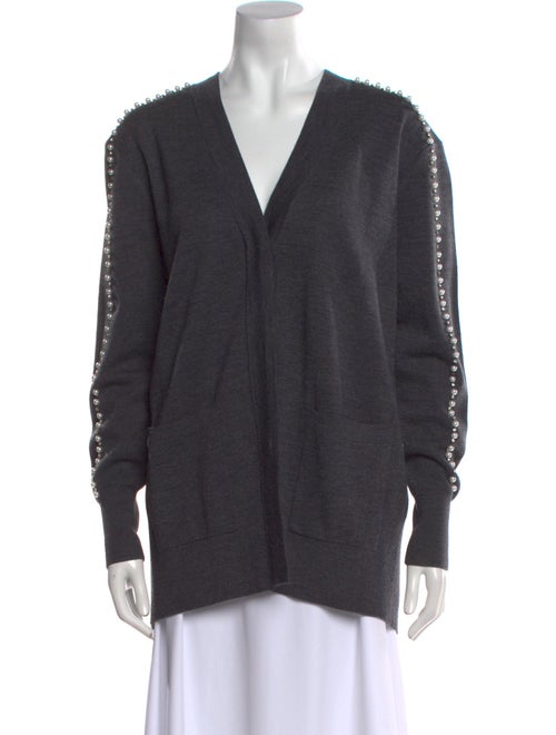 Sandro Wool V-Neck Sweater