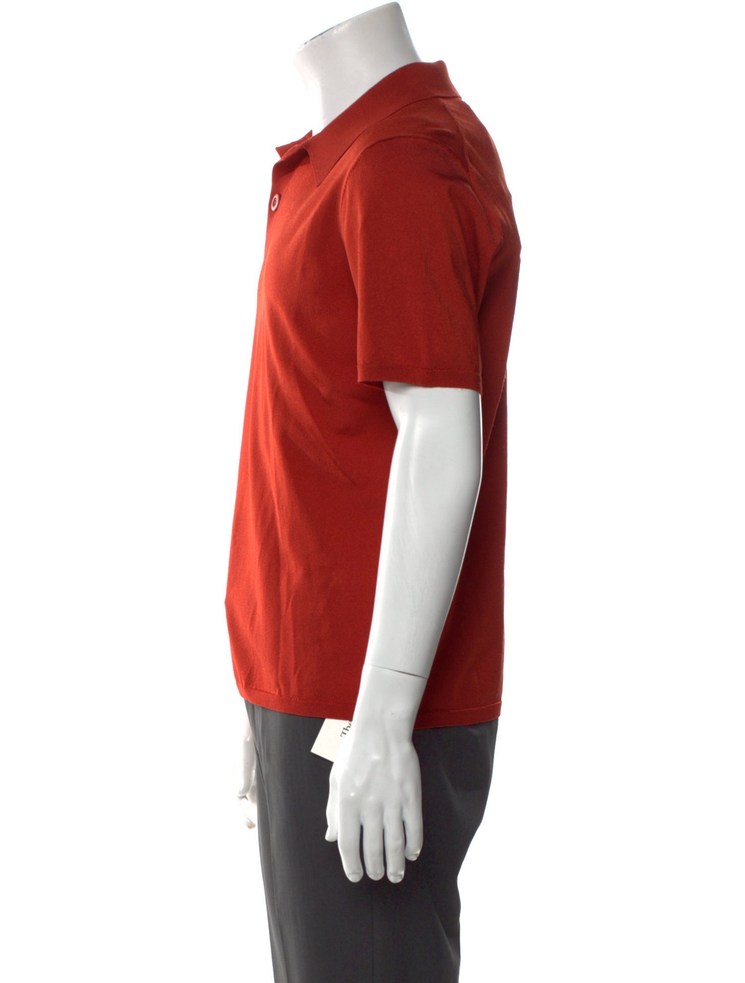 Sandro Collar Short Sleeve Polo Shirt