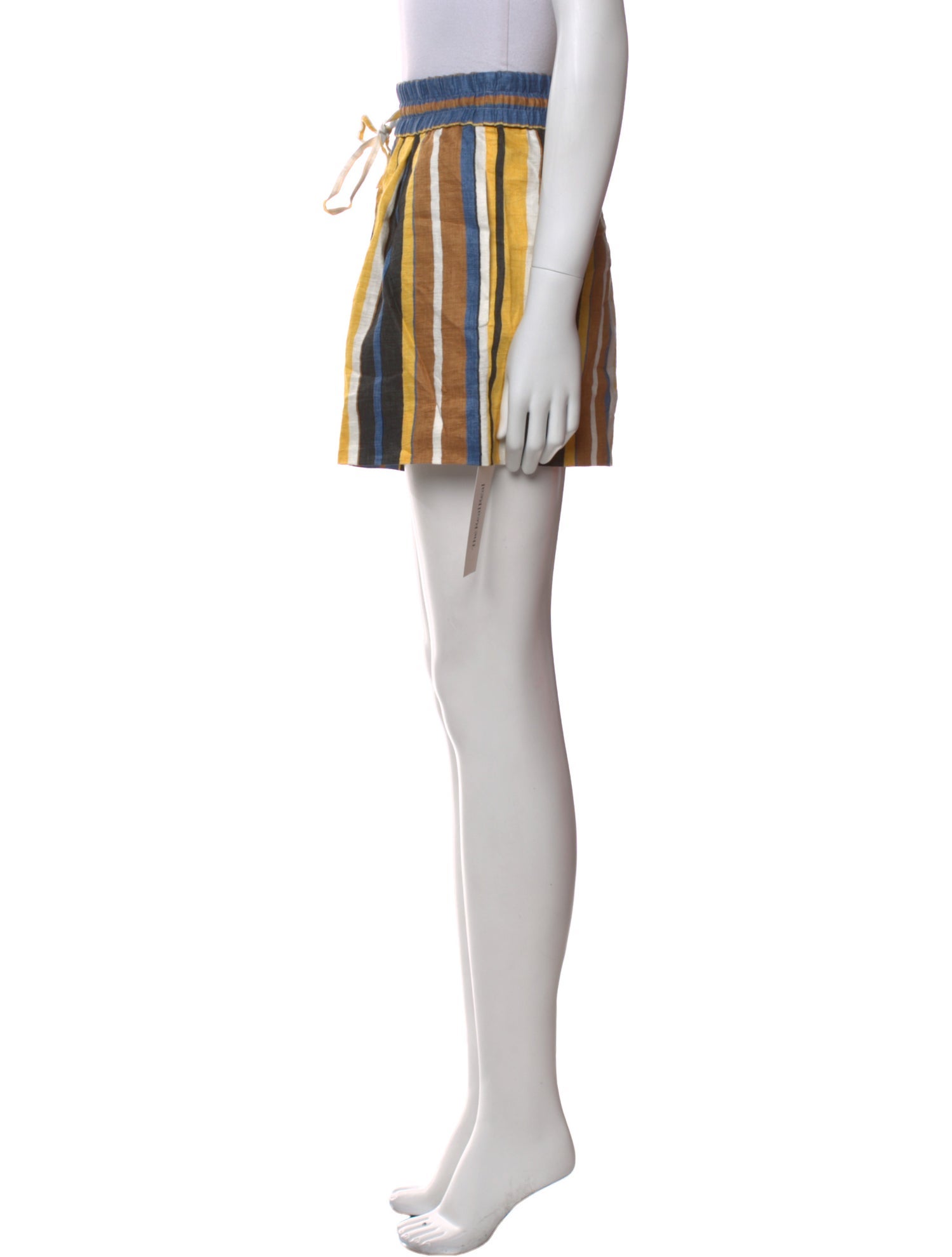 Sandro Linen Mini Shorts