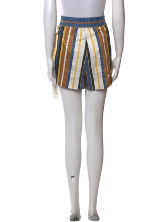 Sandro Linen Mini Shorts