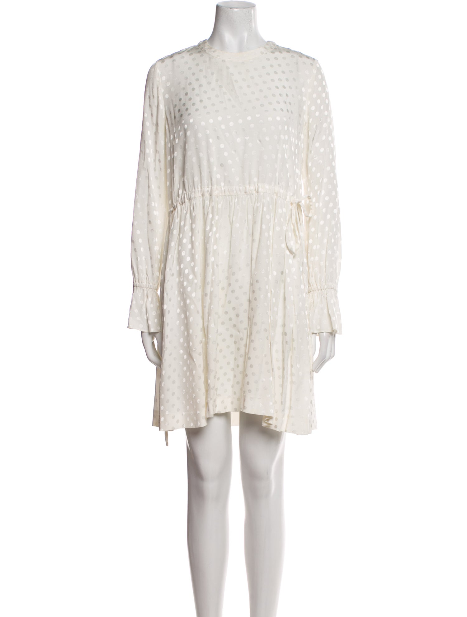 Sandro Crew Neck Mini Dress