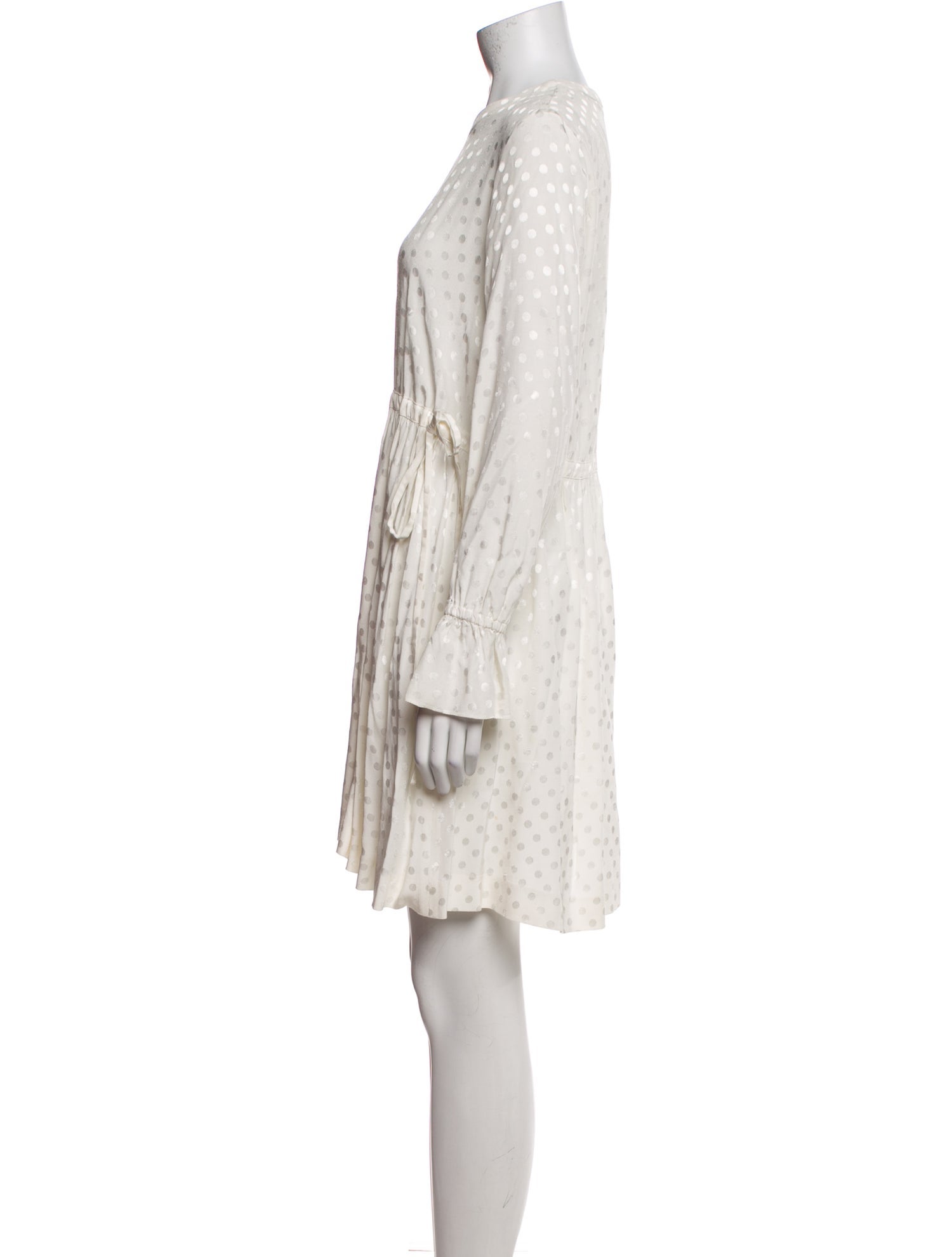 Sandro Crew Neck Mini Dress