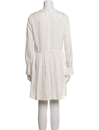 Sandro Crew Neck Mini Dress