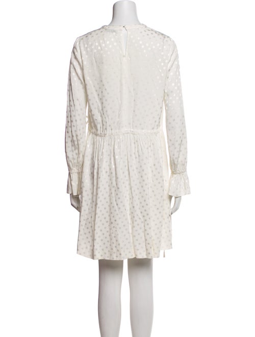 Sandro Crew Neck Mini Dress