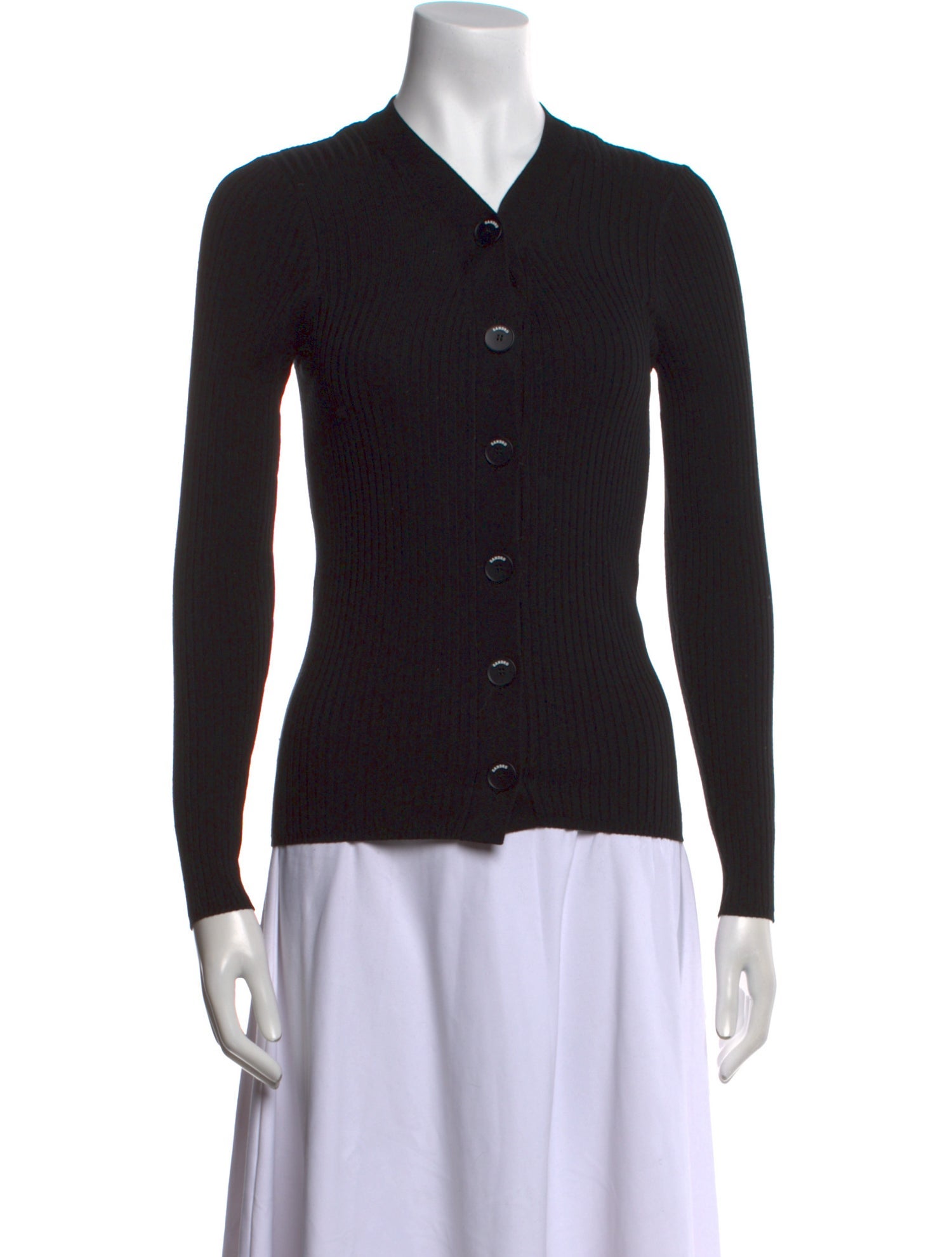 Sandro V-Neck Sweater