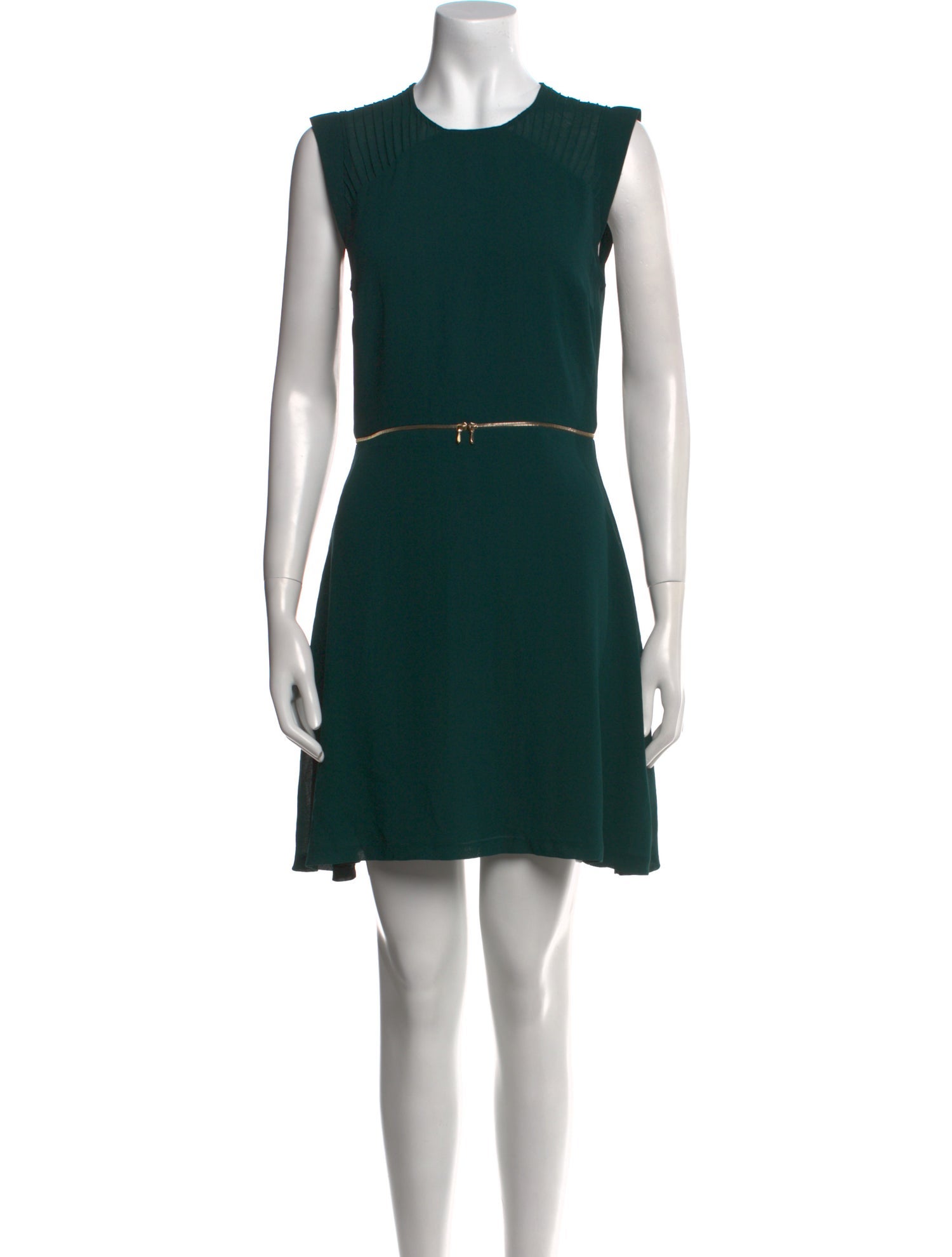 Sandro Crew Neck Mini Dress