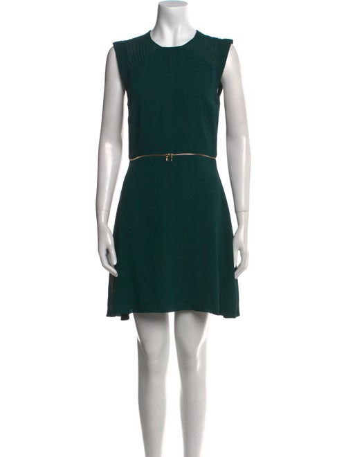 Sandro Crew Neck Mini Dress