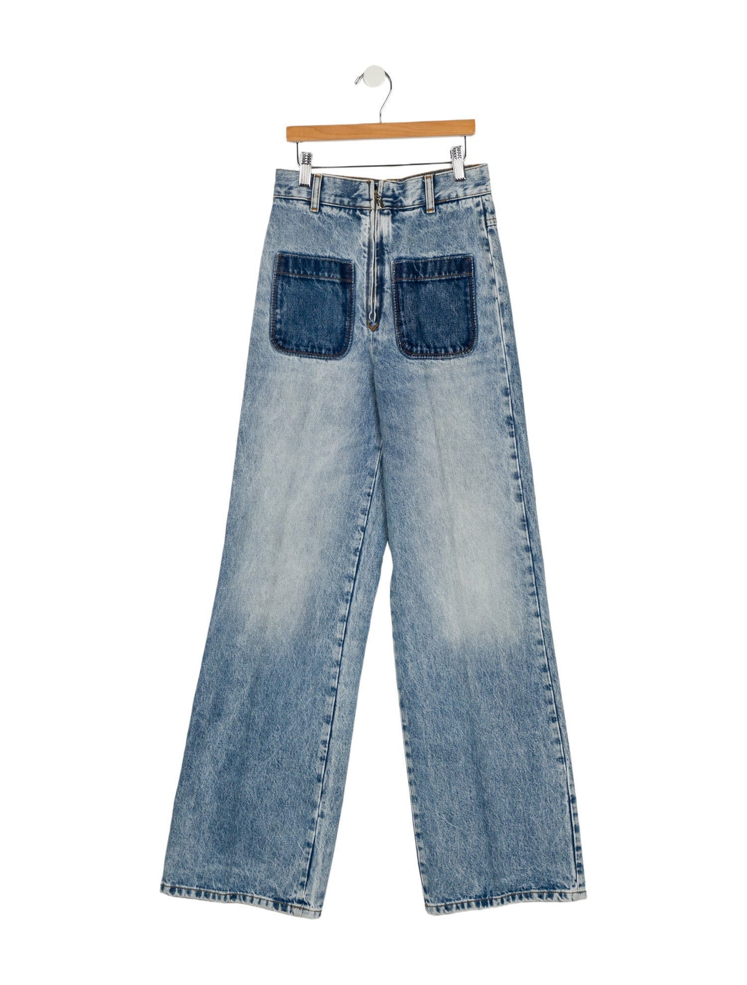 Sandro High-Rise Wide Leg Jeans w/ Tags