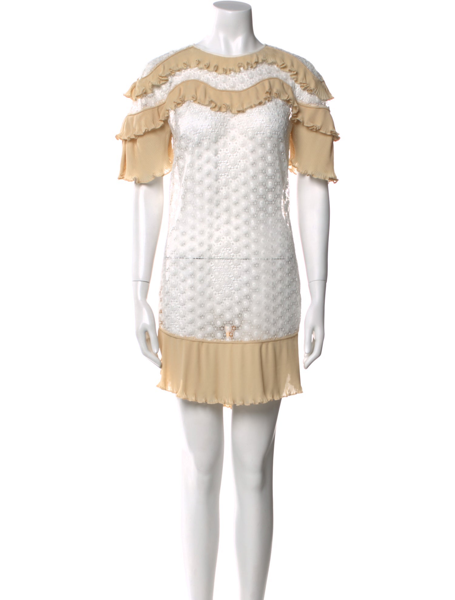 Sandro Printed Mini Dress