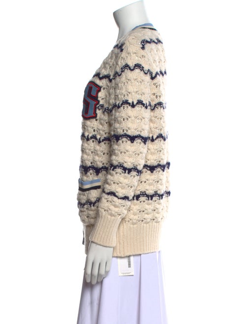 Sandro Wool Striped Sweater