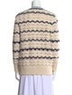 Sandro Wool Striped Sweater