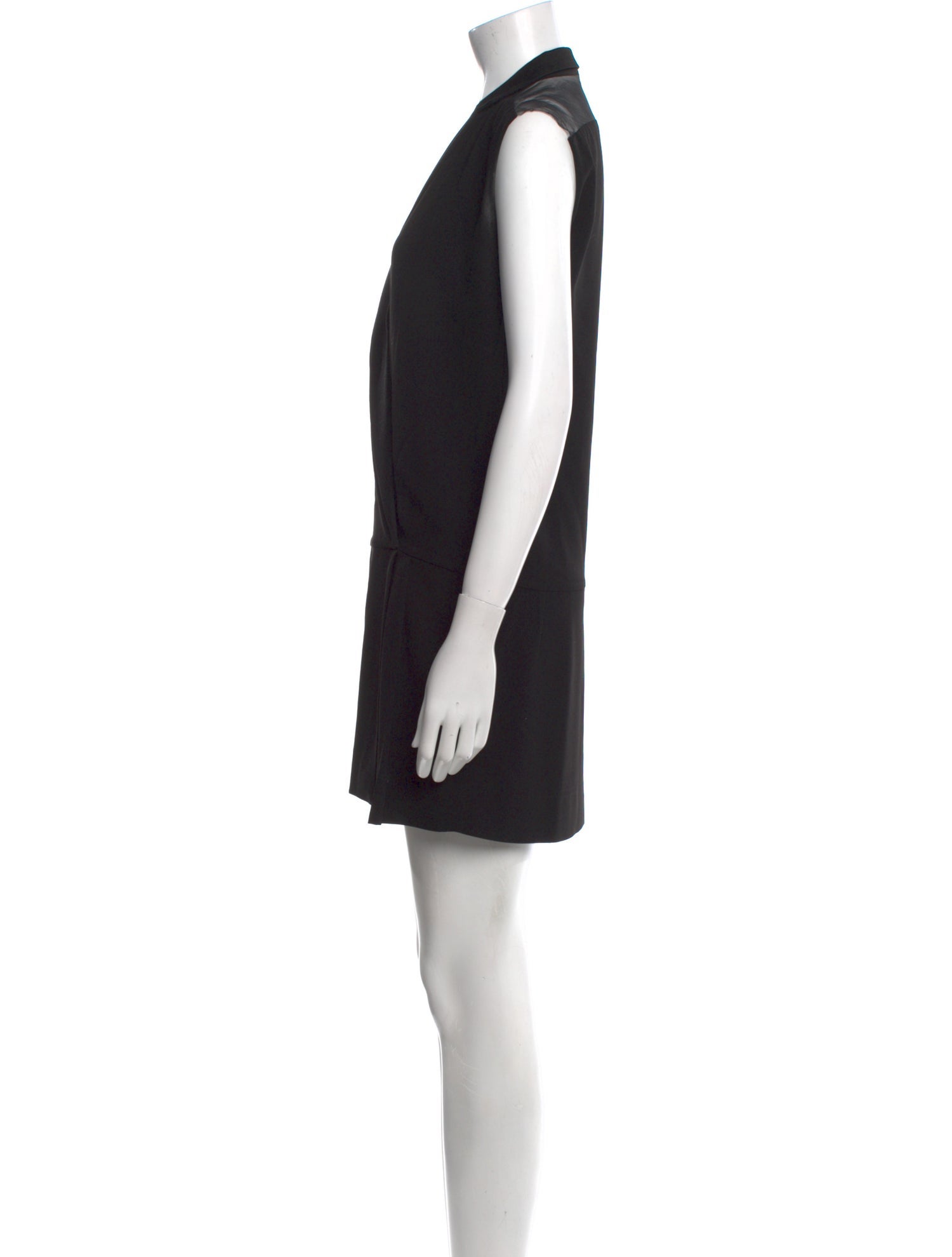 Sandro V-Neck Mini Dress