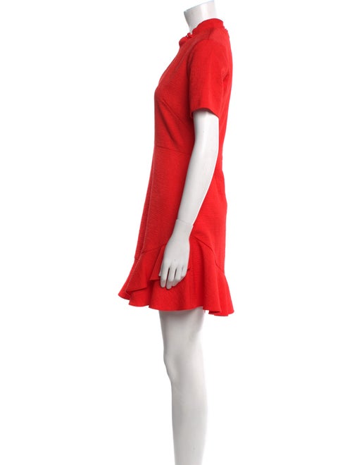 Sandro V-Neck Mini Dress