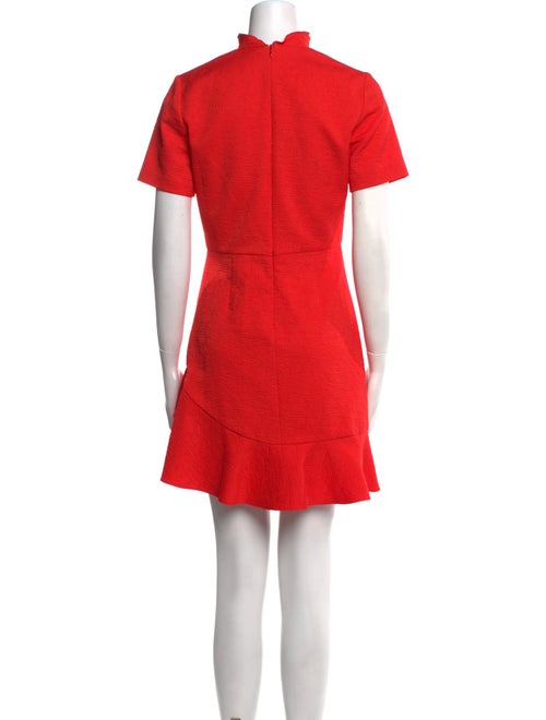 Sandro V-Neck Mini Dress