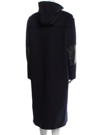 Sandro Wool Faux Fur Coat