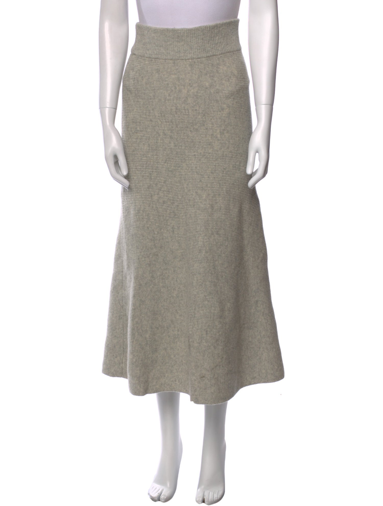 Sandro Wool Midi Length Skirt