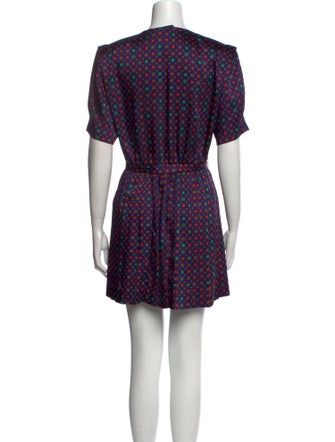 Sandro Printed V-Neck Romper