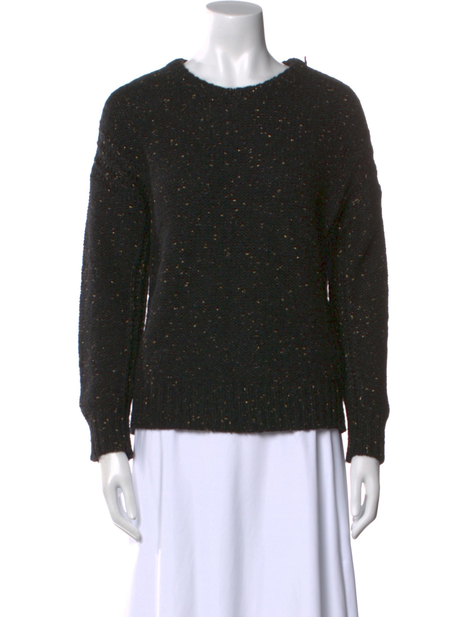 Sandro Wool Crew Neck Sweater