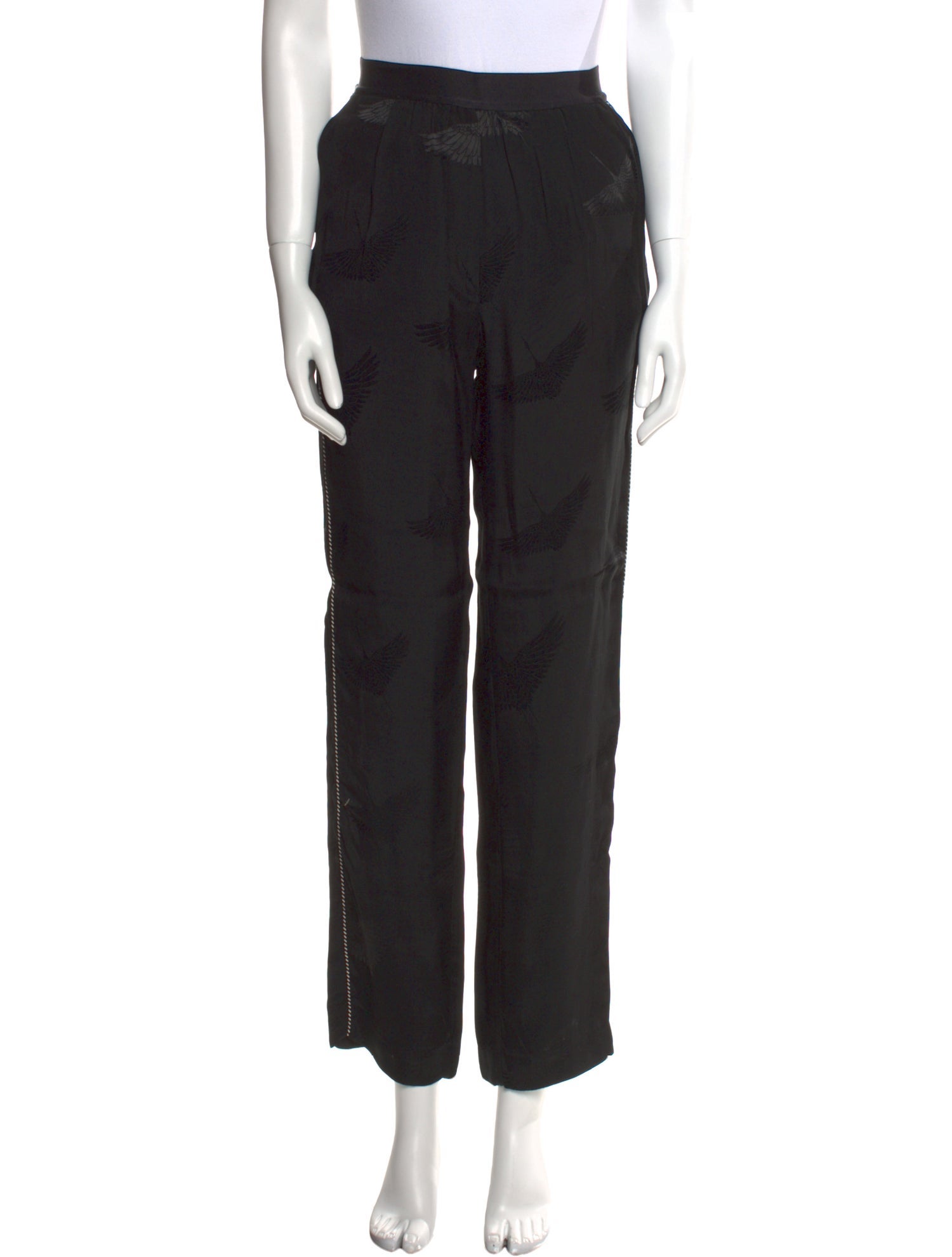 Sandro Straight Leg Pants