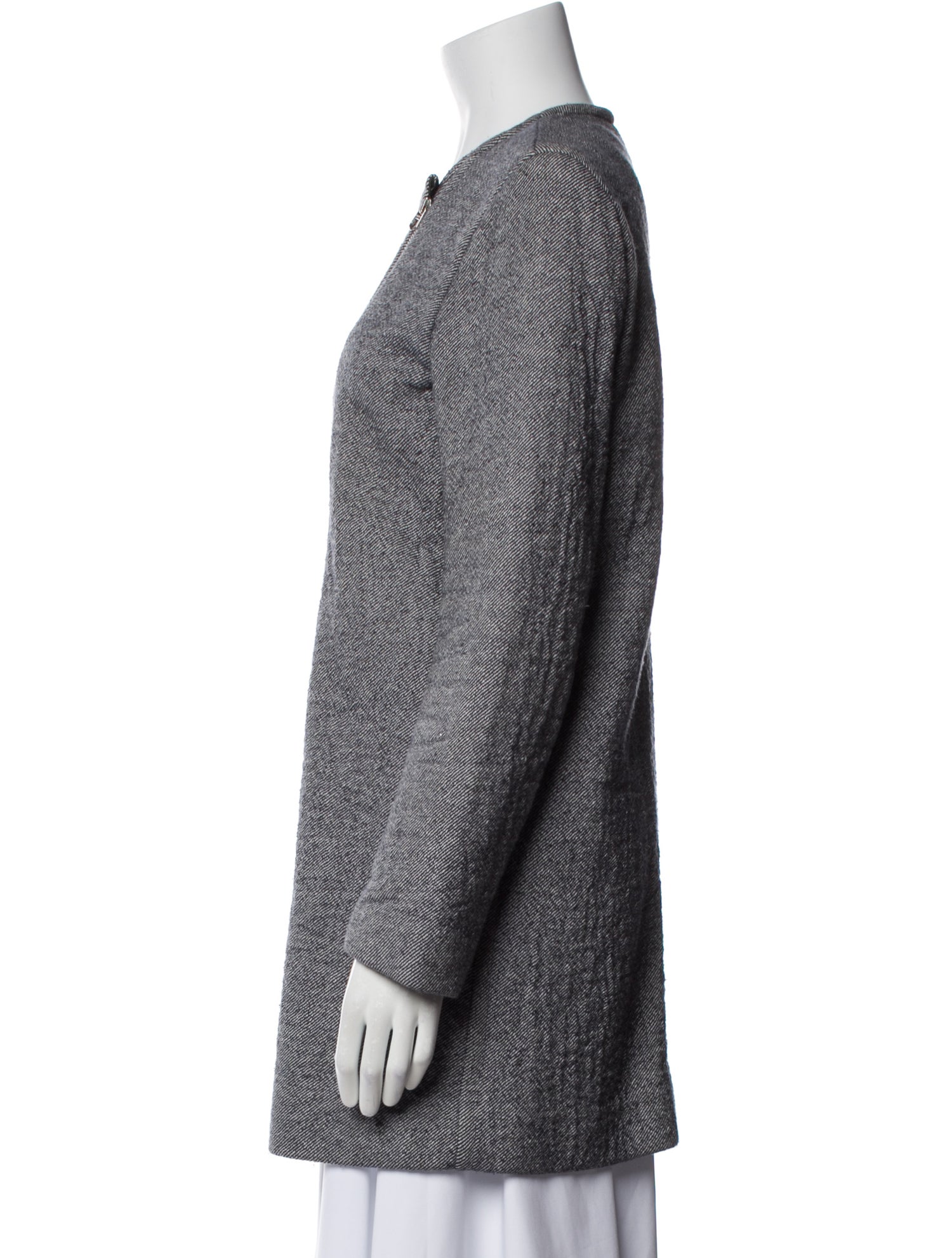Sandro Tweed Pattern Coat