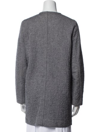 Sandro Tweed Pattern Coat