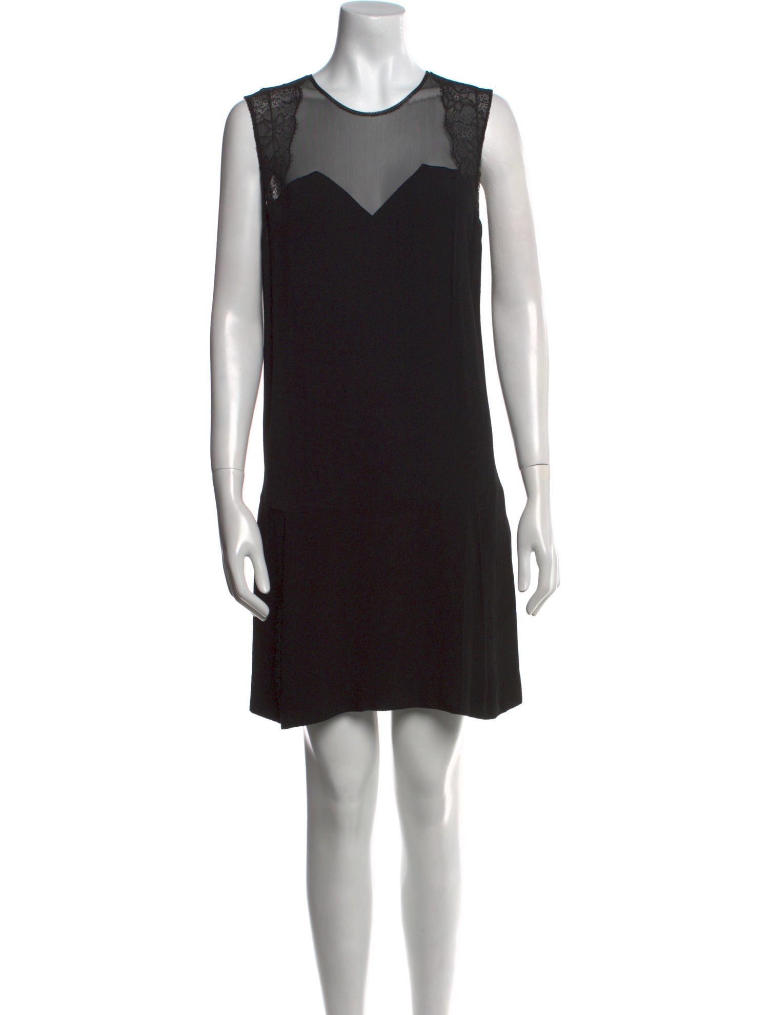 Sandro Crew Neck Mini Dress w/ Tags