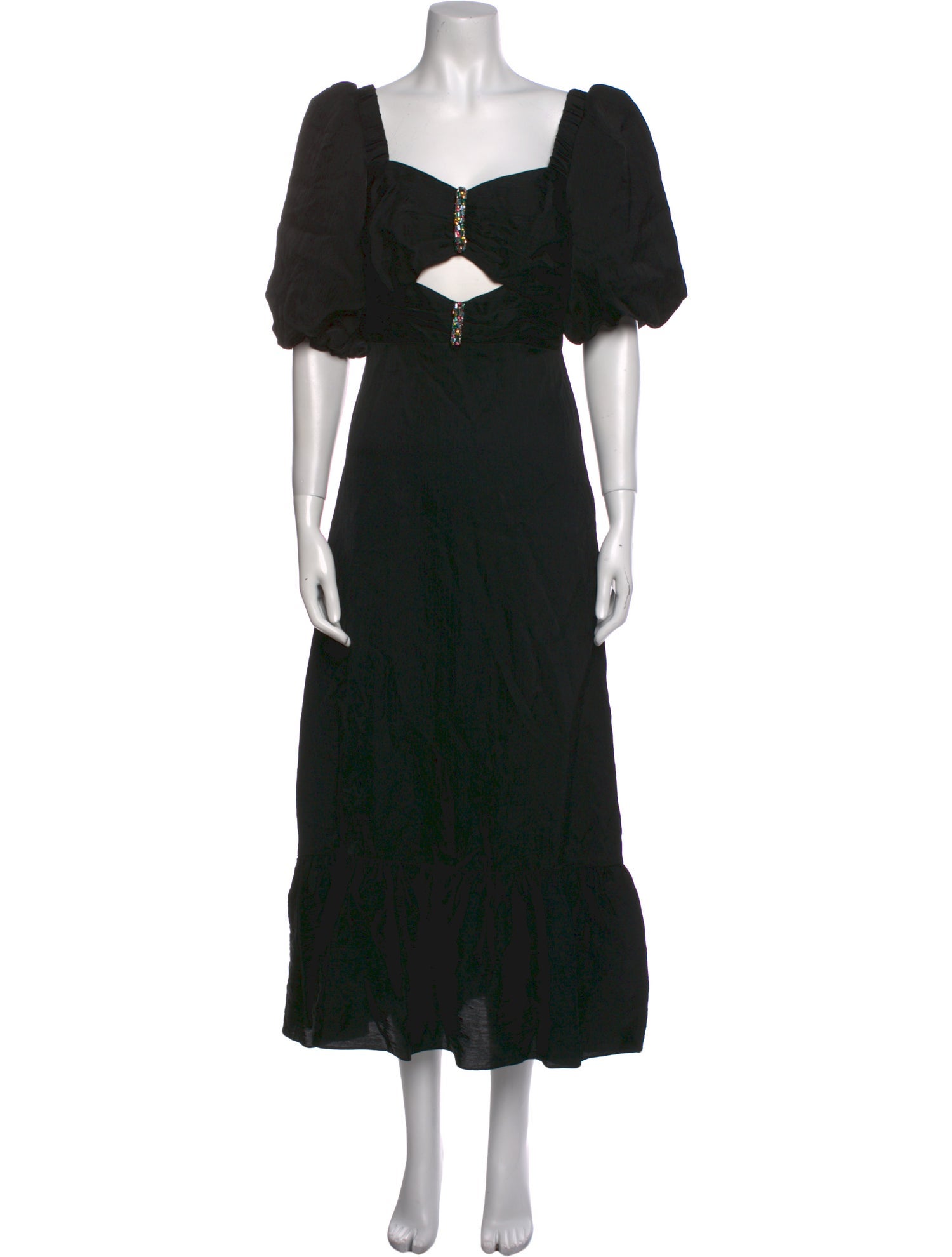 Sandro Silk Long Dress