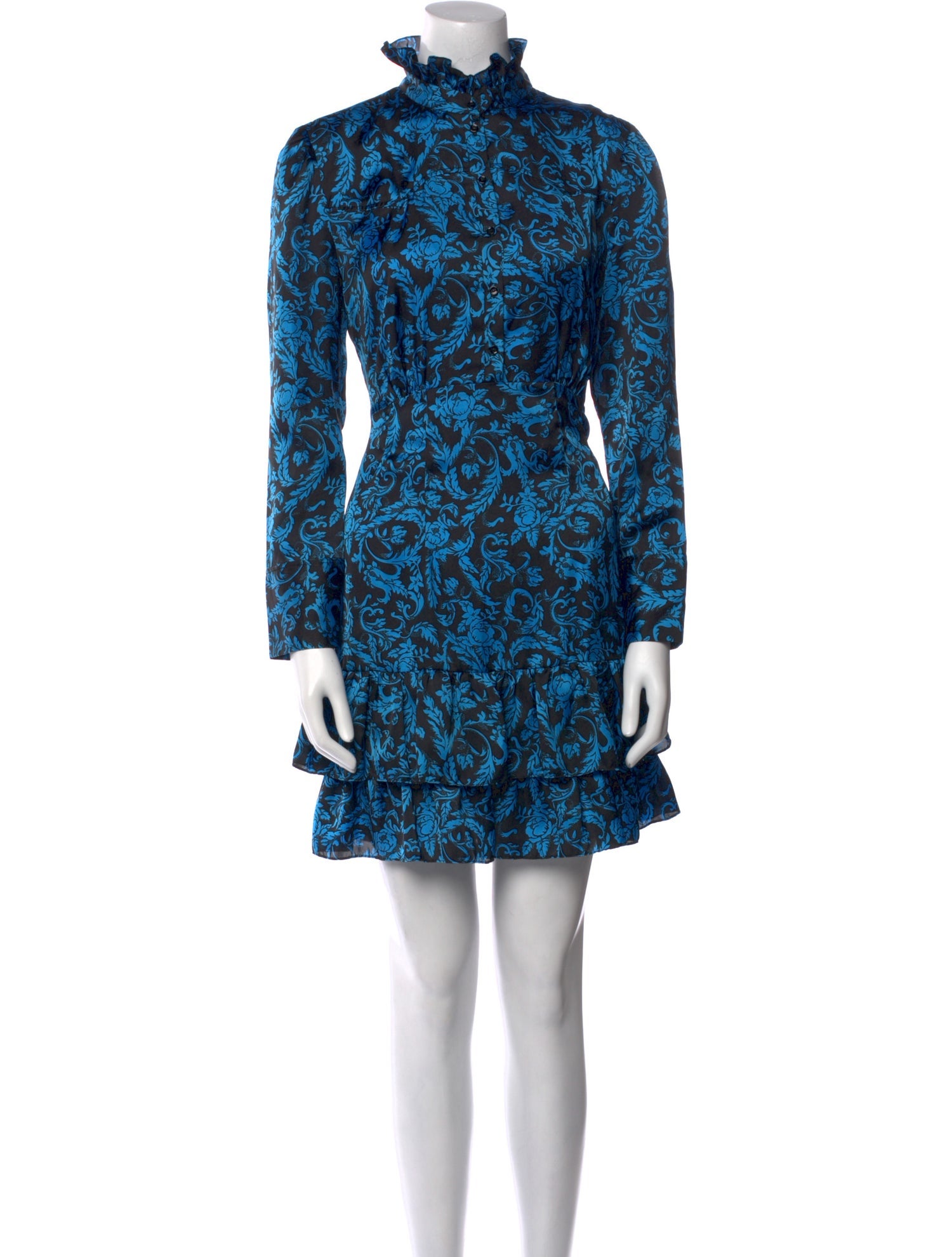 Sandro Printed Mini Dress