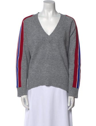 Sandro Wool Striped Sweater