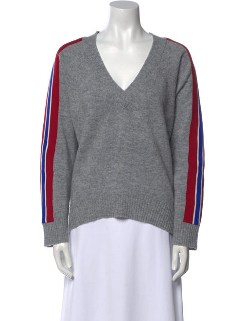 Sandro Wool Striped Sweater