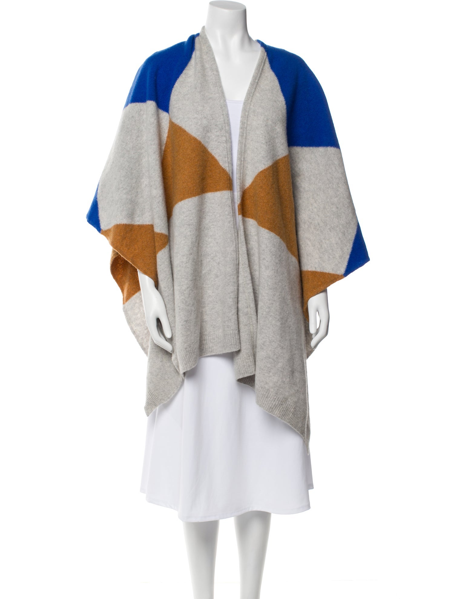 Sandro Wool Striped Shawl w/ Tags