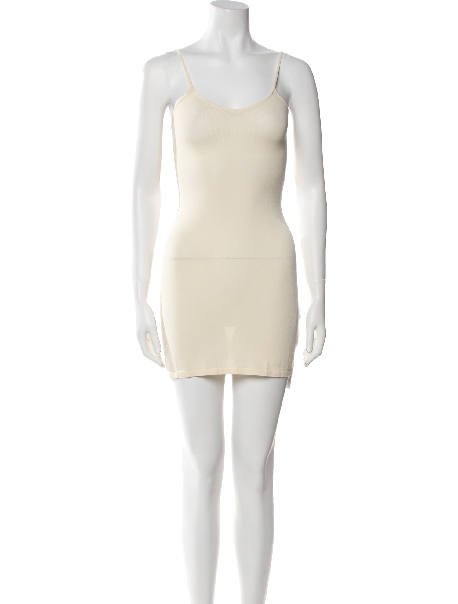 Sandro Scoop Neck Mini Dress