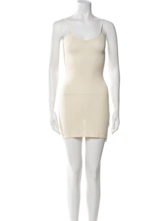 Sandro Scoop Neck Mini Dress