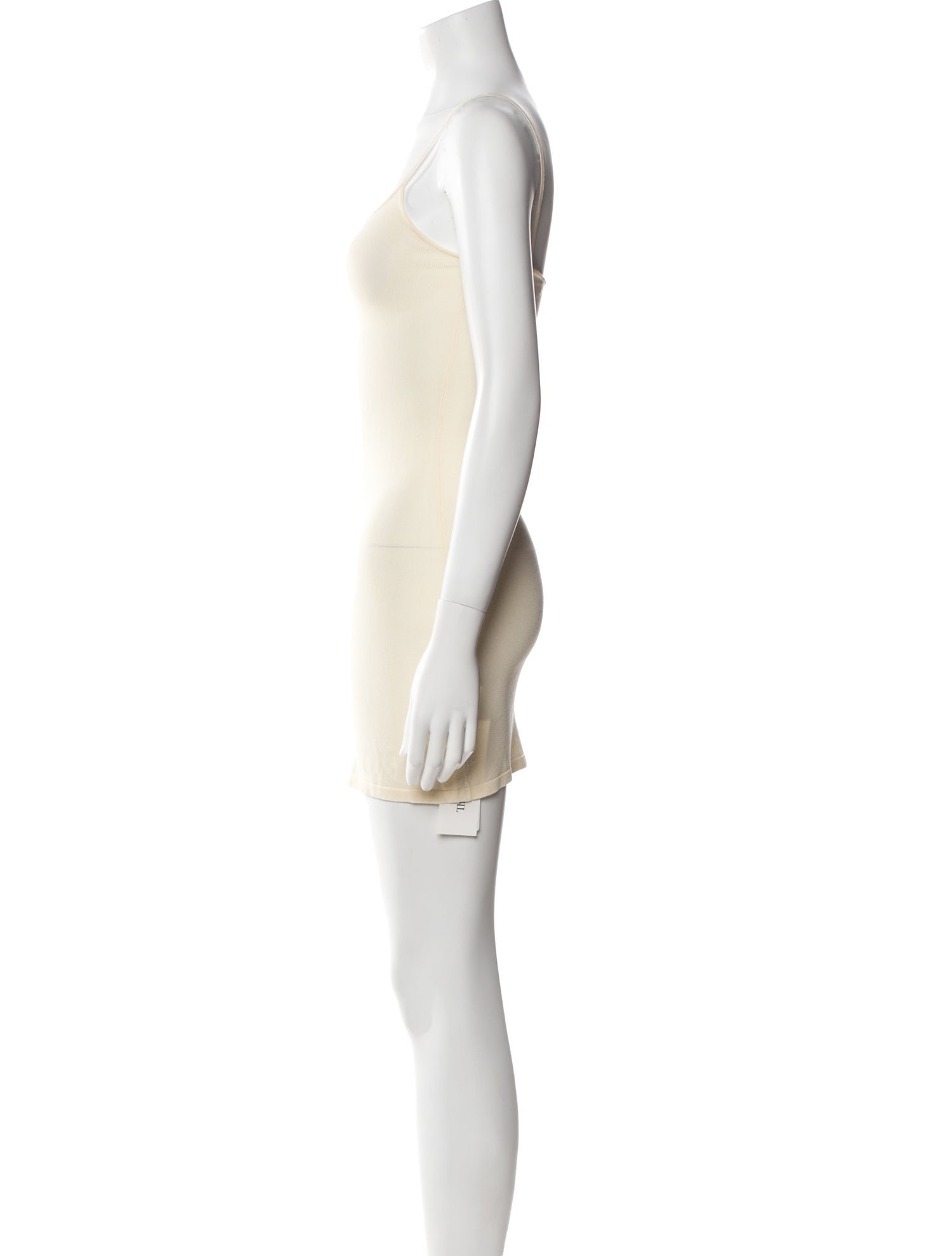 Sandro Scoop Neck Mini Dress