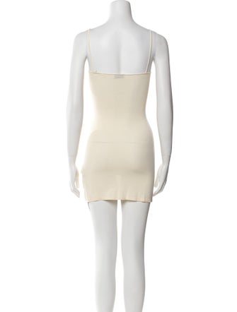 Sandro Scoop Neck Mini Dress