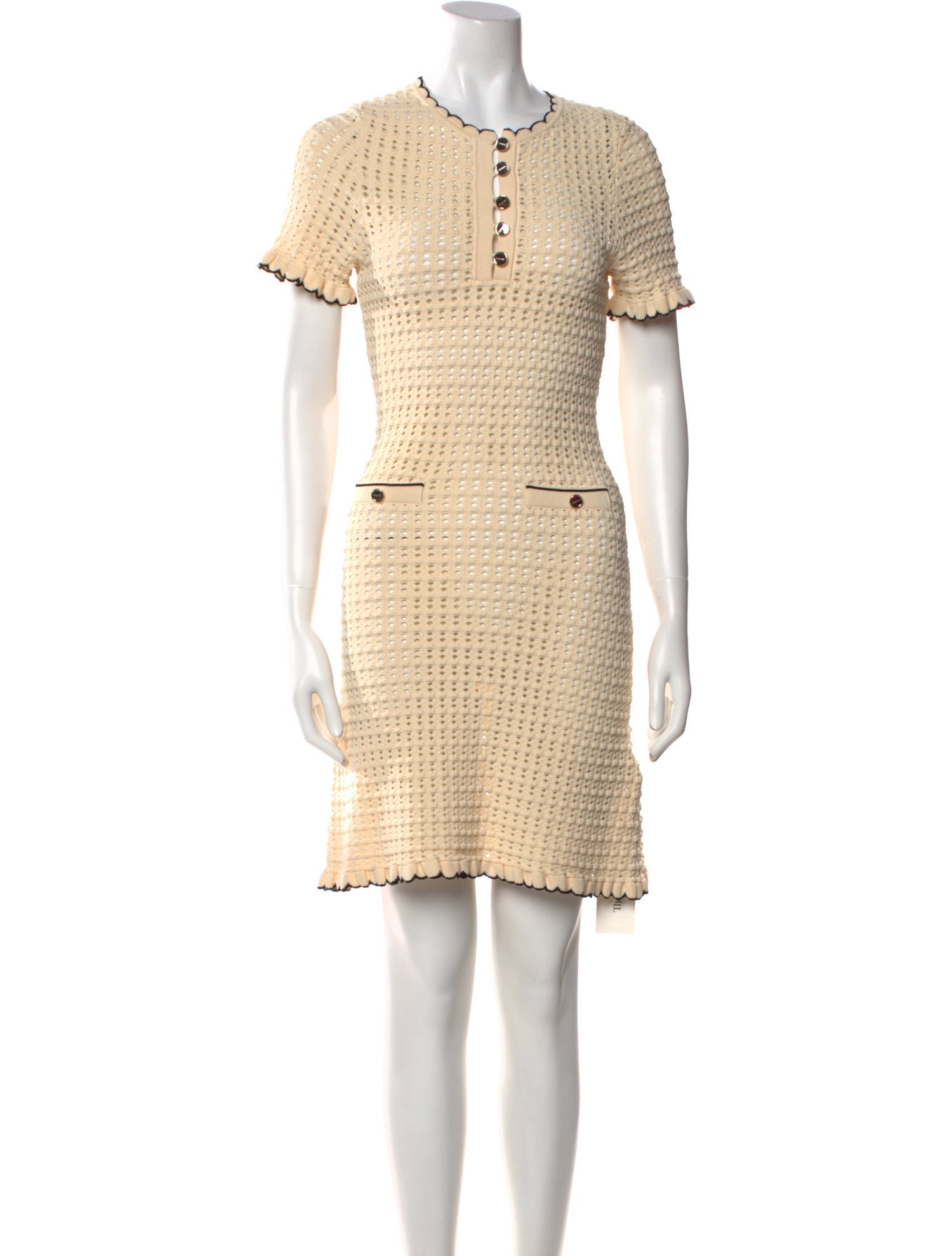 Sandro Crew Neck Mini Dress w/ Tags