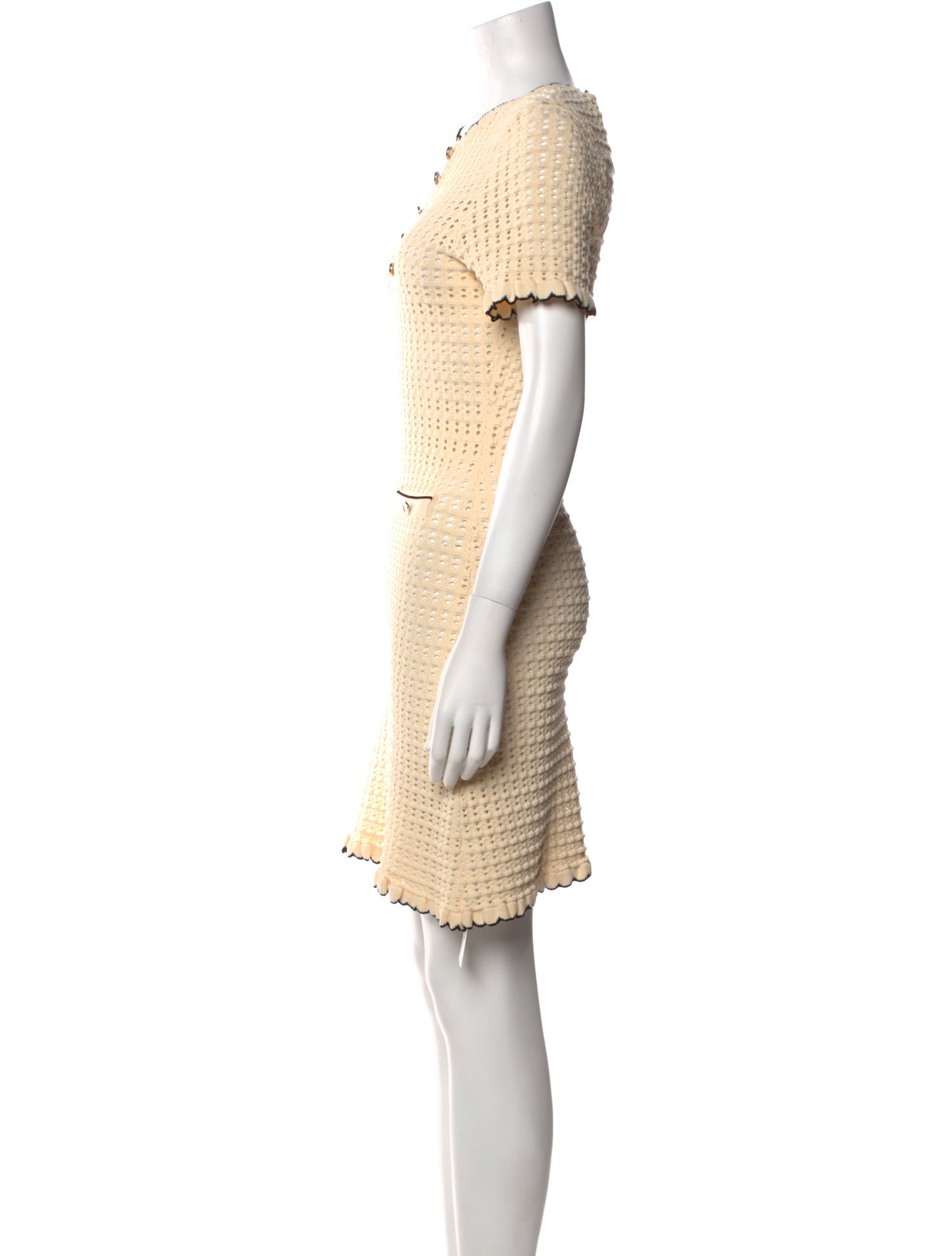 Sandro Crew Neck Mini Dress w/ Tags