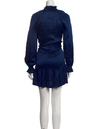 Sandro V-Neck Mini Dress