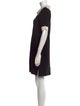 Sandro Crew Neck Mini Dress