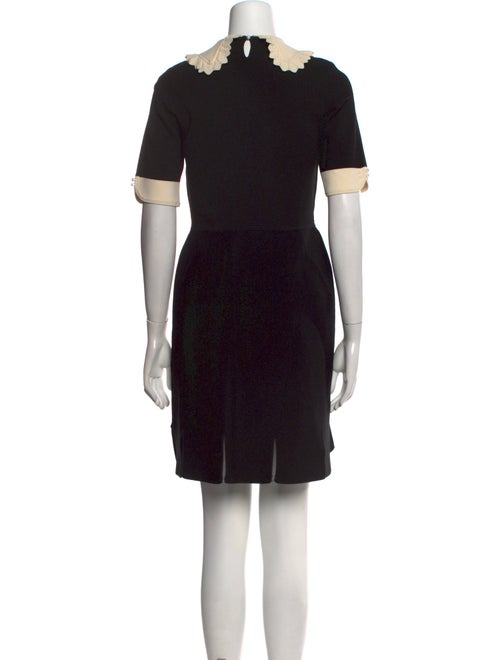 Sandro Crew Neck Mini Dress