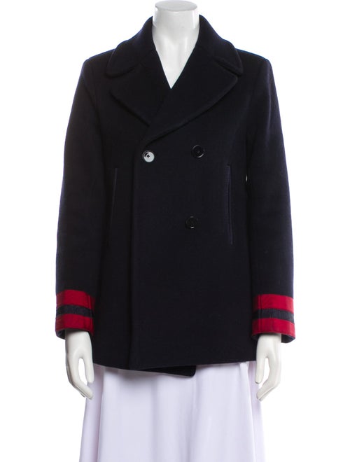 Sandro Wool Peacoat