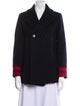 Sandro Wool Peacoat