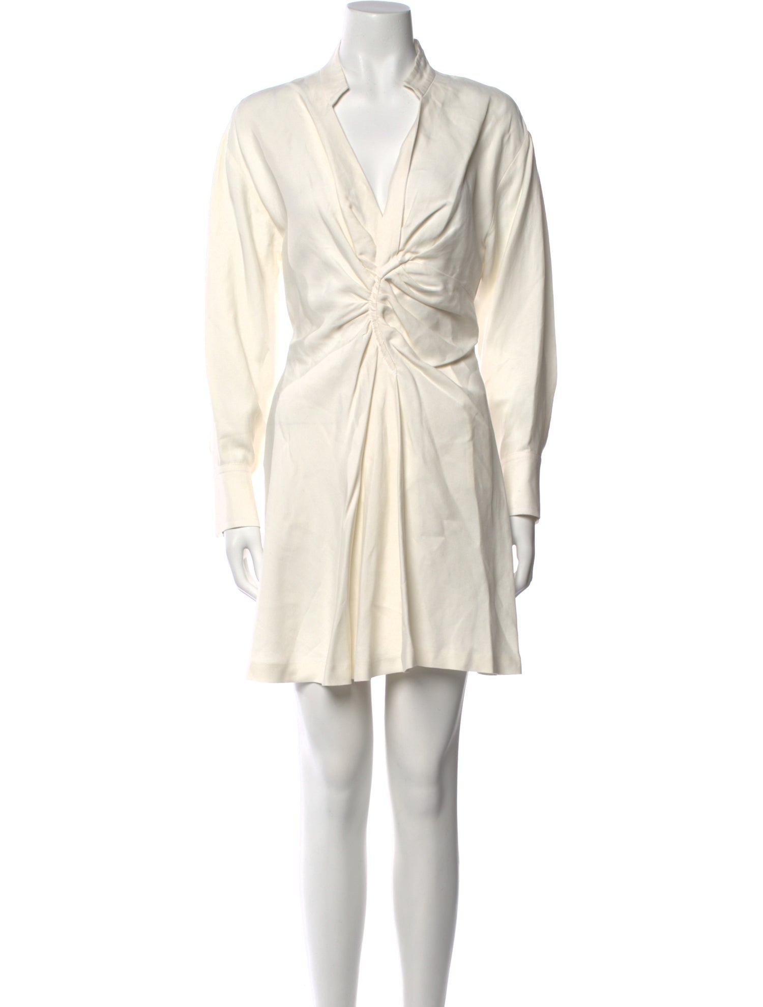 Sandro V-Neck Mini Dress