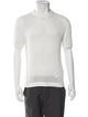 Sandro Crew Neck Short Sleeve Polo Sweater